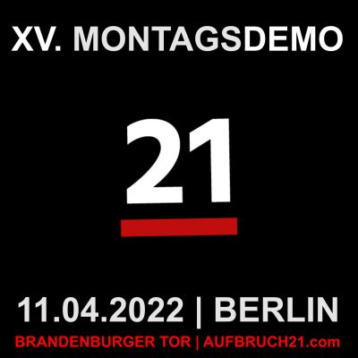 XV Montagsdemonstration Berlin